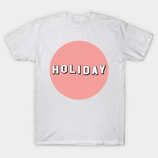 Hollywood Holiday (Red) T-Shirt